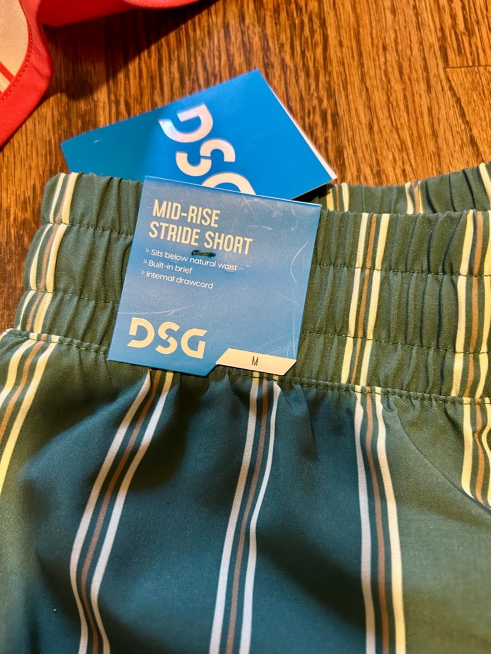 DSG Stride Shorts Bundle Girls M Striped Athletic Running Shorts NWT - Picture 6 of 13